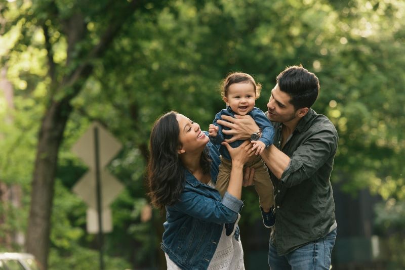family with child