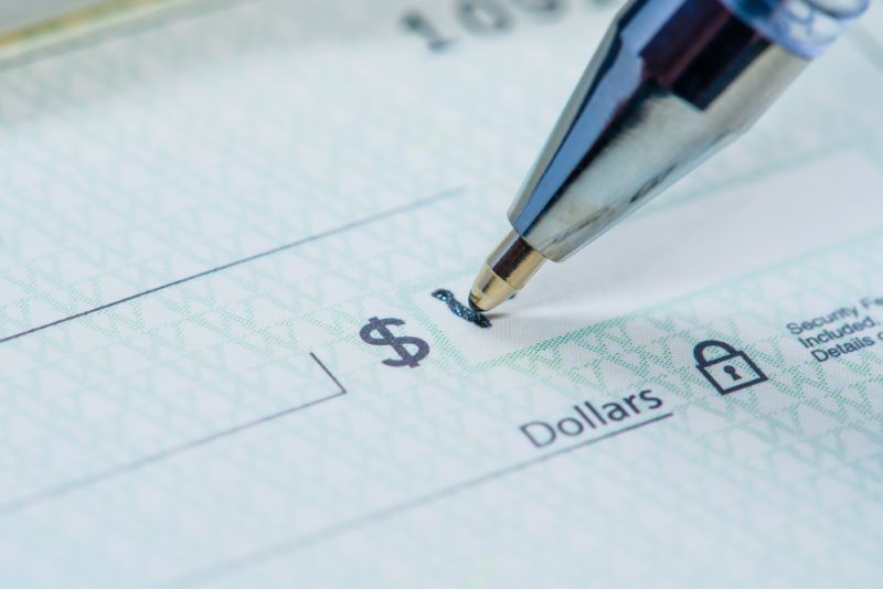 disability settlement check