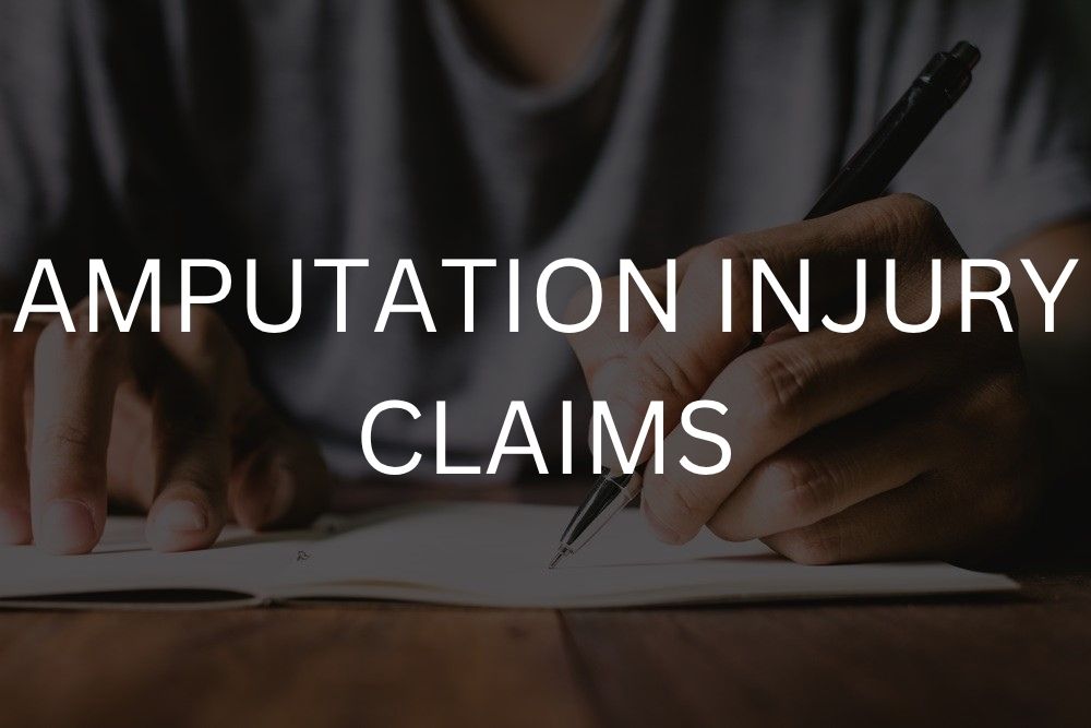 Amputation injury claims